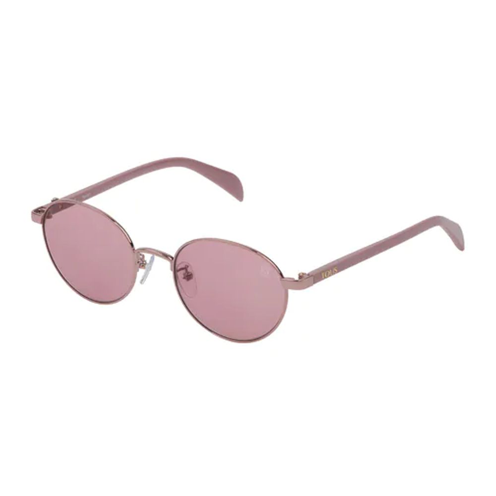 lentes de sol Metal Bear de metal en color rosa