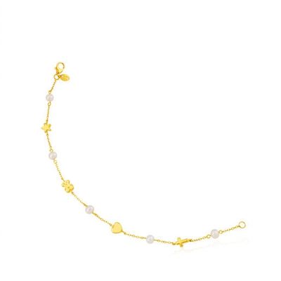 TOUS Gold Sweet Dolls XXS Bracelet with Star motif. | Plaza Las Americas