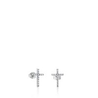 White Gold TOUS Cruz Earrings with Diamond