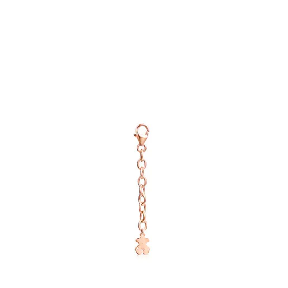 Alargador de pulsera TOUS Basics con baño de oro rosa 18 kt sobre plata