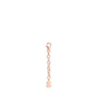 Alargador de pulsera TOUS Basics con baño de oro rosa 18 kt sobre plata