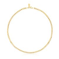 Curb-chain Choker with 18kt gold plating over silver TOUS Chain