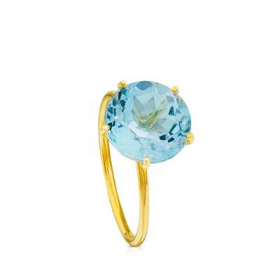 Ivette Ring Gold with Topaz 11/20
