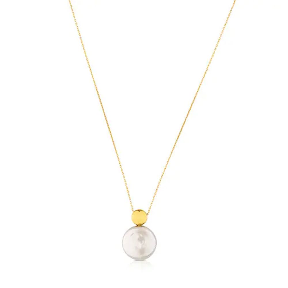 TOUS Alecia Necklace in Gold with Pearl. | Westland Mall