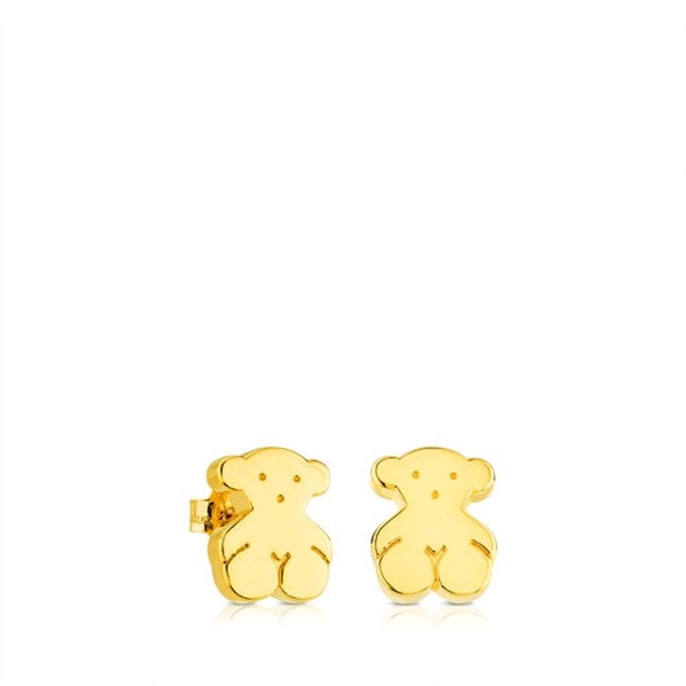 TOUS Gold Sweet Dolls Earrings. Medium Bear motif. Push back. | Plaza Las  Americas