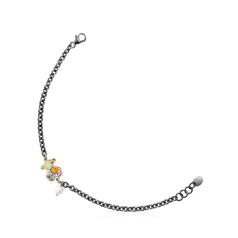 Pulsera Perlas Barrocas - Plata