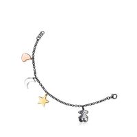 Pulsera Sweet Dolls de Plata con baño de oro 18 kt sobre plata