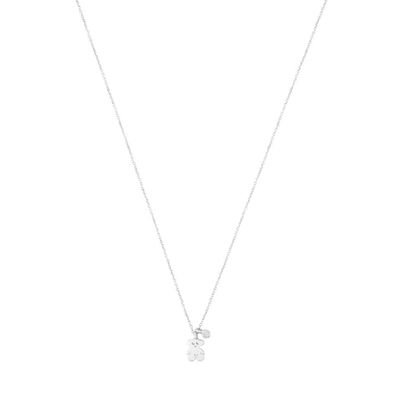 White gold TOUS Diamonds Necklace with Diamond Bear motif