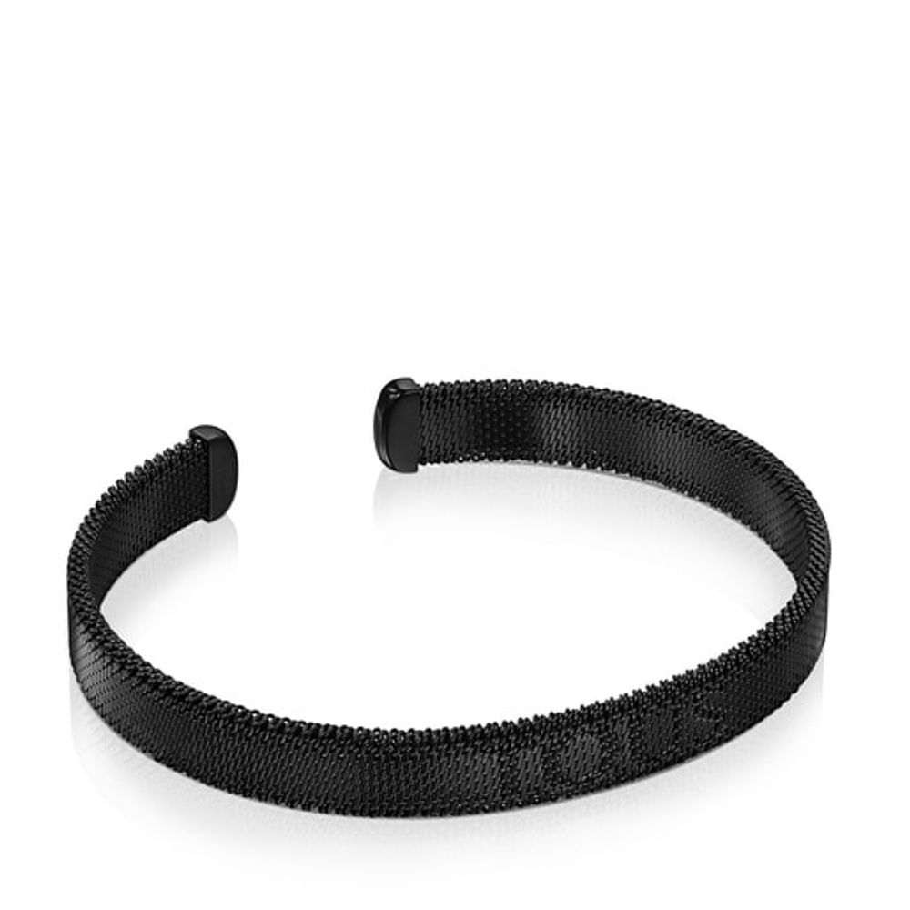 Pulsera Mesh de Acero IP negro