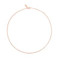 Choker with 18kt rose-gold plating over silver measuring 45 cm TOUS Hand