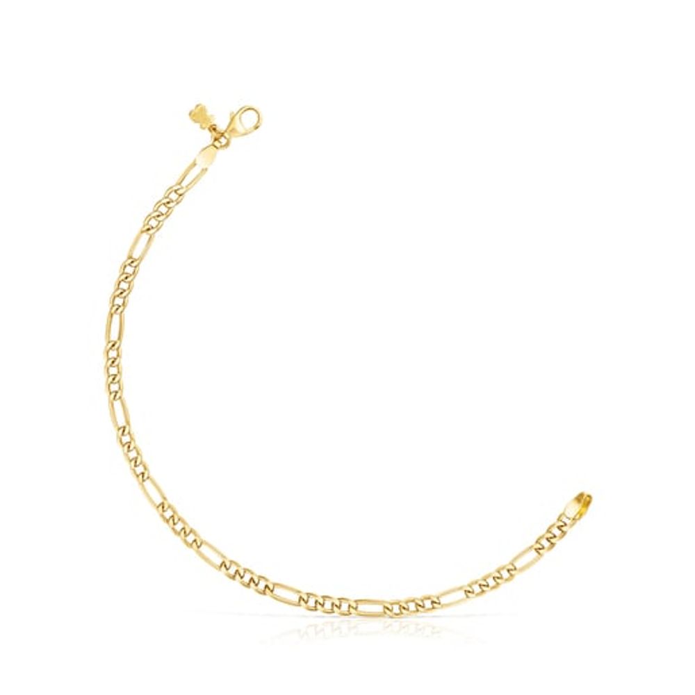 TOUS Silver Vermeil TOUS Chain curbed Bracelet | Westland Mall