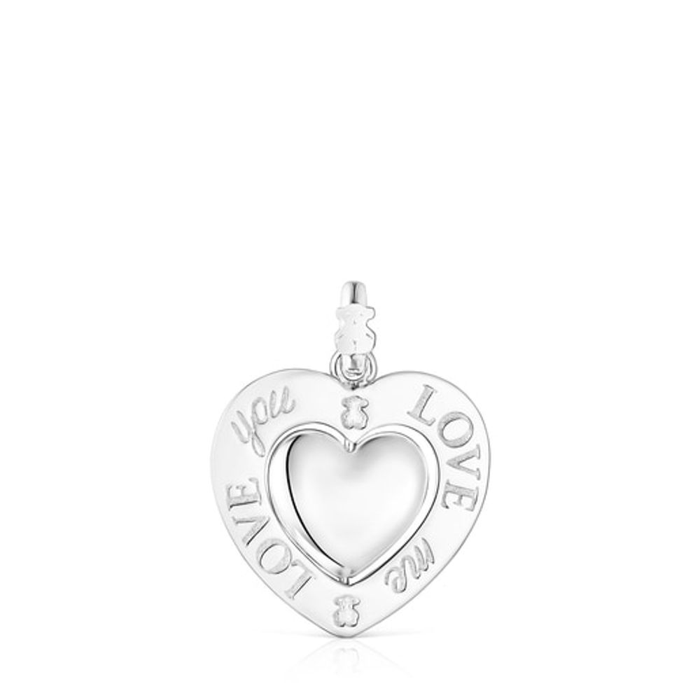 TOUS Silver Valentine\'s Day rotating heart Pendant | Westland Mall