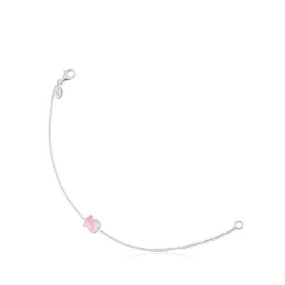 Pulsera TOUS Color de Plata con Cuarzo