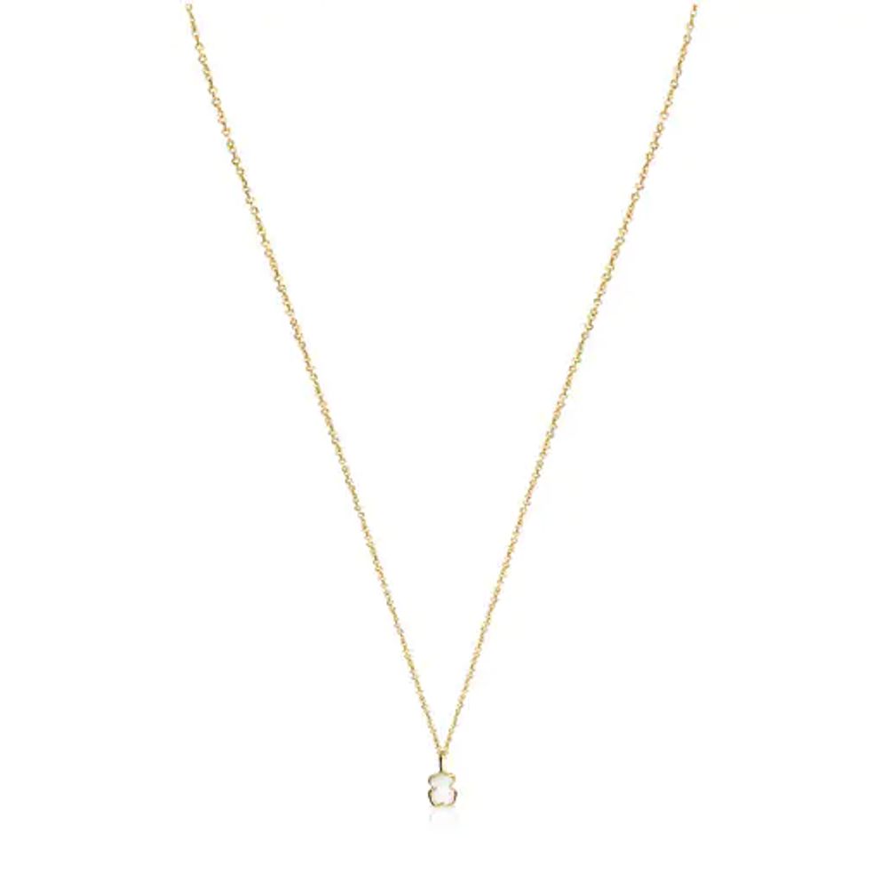 TOUS Gold and Mother-of-Pearl Glory Necklace | Westland Mall