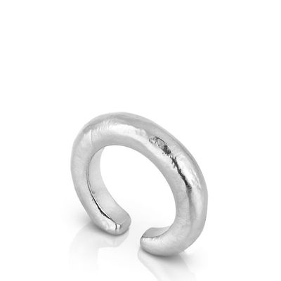 Silver Duna Tube Ring