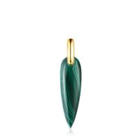 Malachite Tiny pointed Pendant