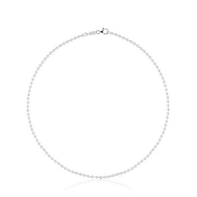 45 cm Silver TOUS Chain 3 mm ball Choker.