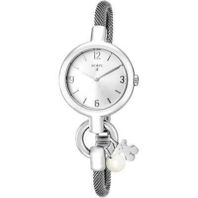 Reloj analógico Hold Charms de acero