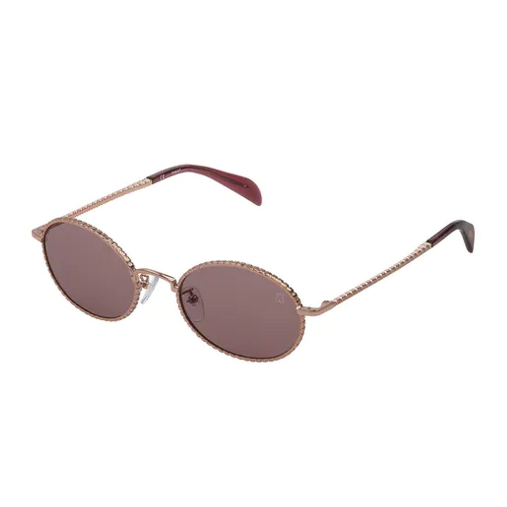 Pink Metal Oso Straight Sunglasses