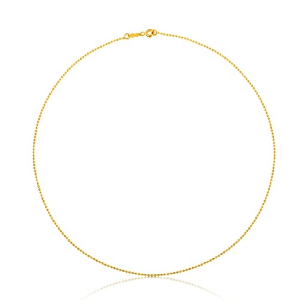 Gold Choker with 1.2 mm balls measuring 45 cm TOUS Chain