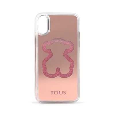 Funda del móvil Delray Iphone XS Max Glitter Mirror rosa