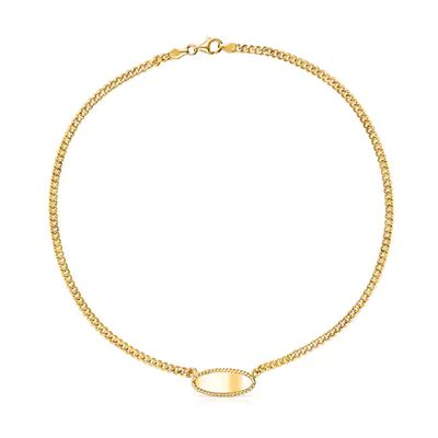 Collar Minne con baño de oro 18 kt sobre plata