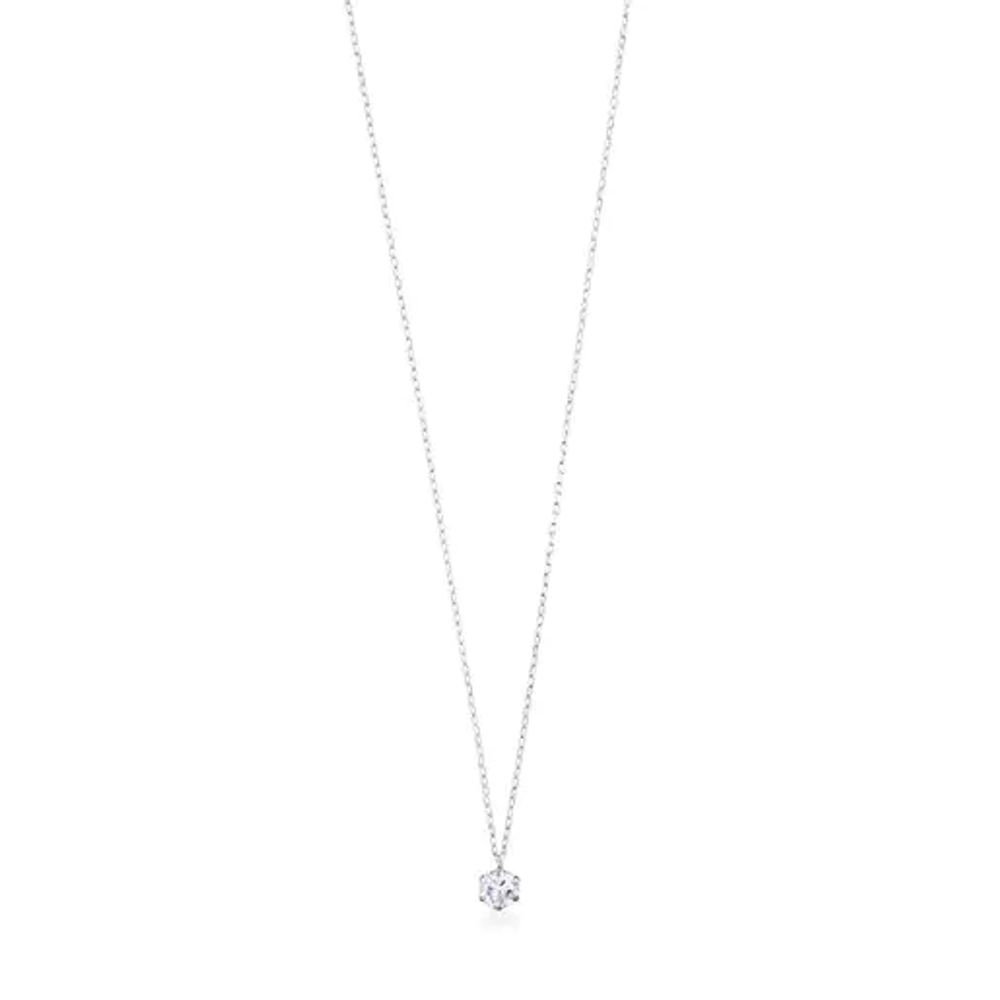 White Gold TOUS Diamonds Necklace with Diamonds 0,010ct