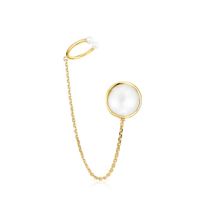 Gold and Pearls Avalon Earcuff