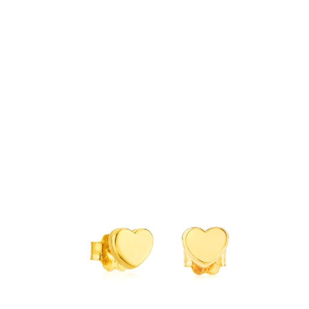 TOUS Gold Sweet Dolls XXS Earrings with Bear motif. Pressure clasp. |  Westland Mall