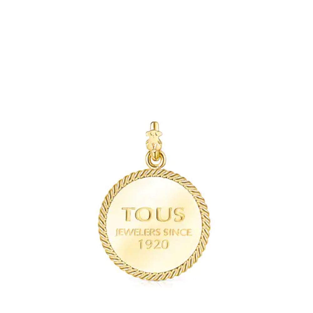 Silver Vermeil TOUS Minne Pendant