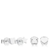 Pack de Aretes TOUS Basics de Plata