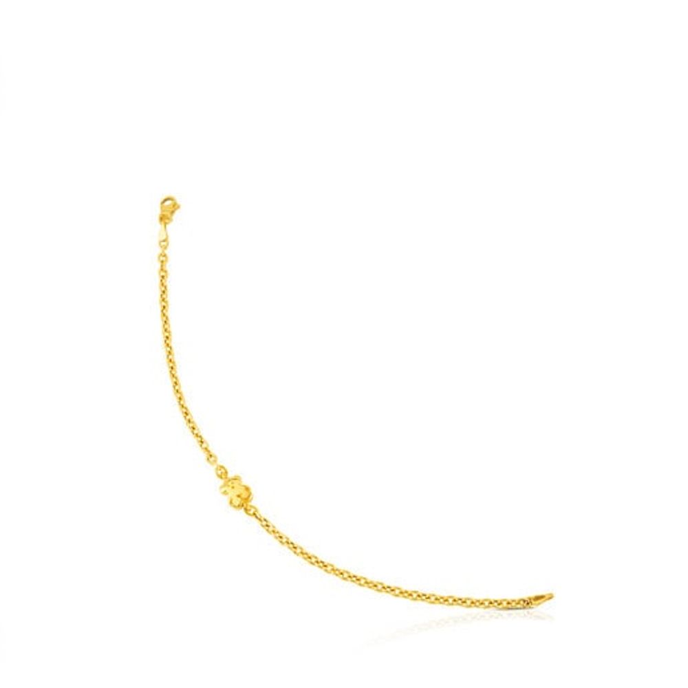 TOUS Gold Sweet Dolls Bracelet Bear motif | Westland Mall