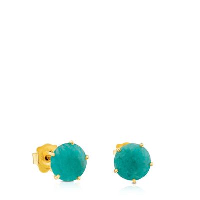 TOUS Ivette Earrings in Gold with Topaz | Westland Mall