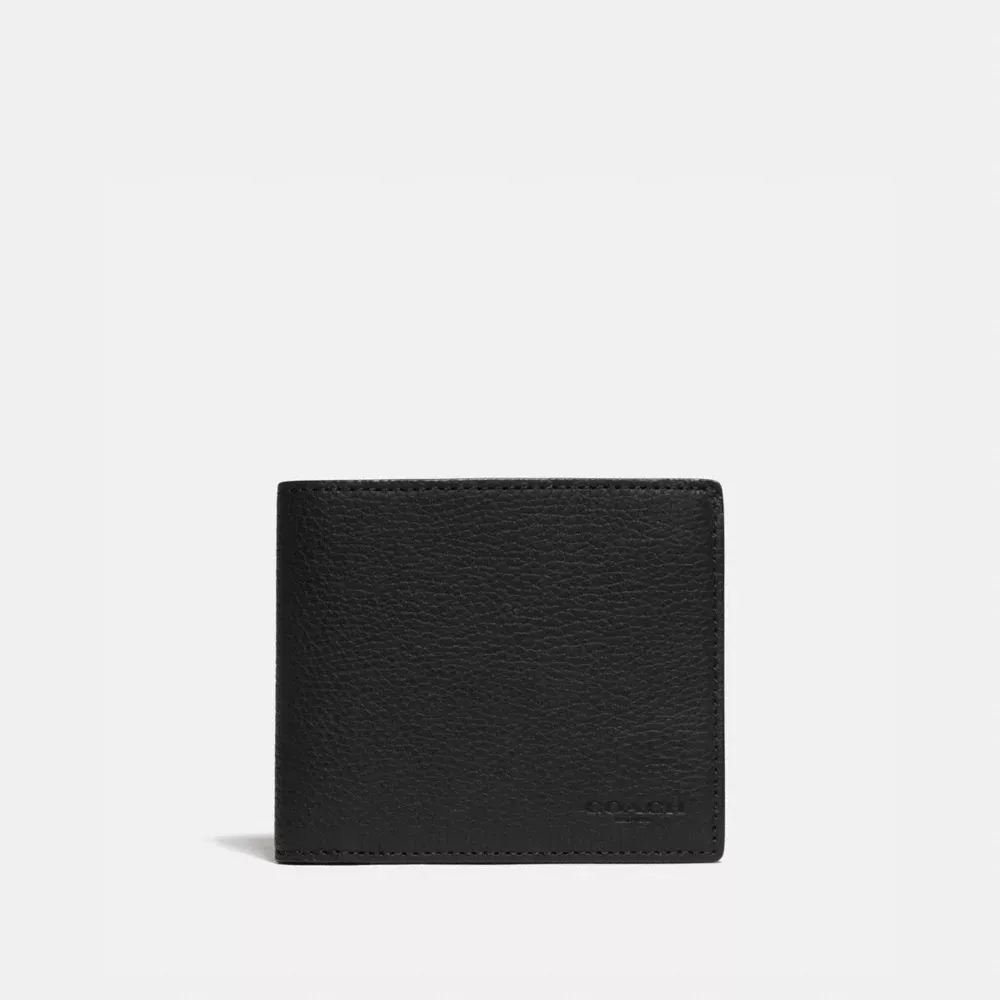 3 In 1 Wallet With Signature Canvas Detail