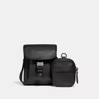 Charter North/South Crossbody With Hybrid Pouch