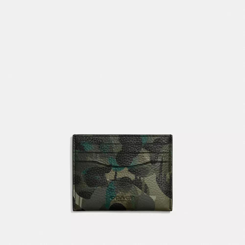 Card Case With Camo Print