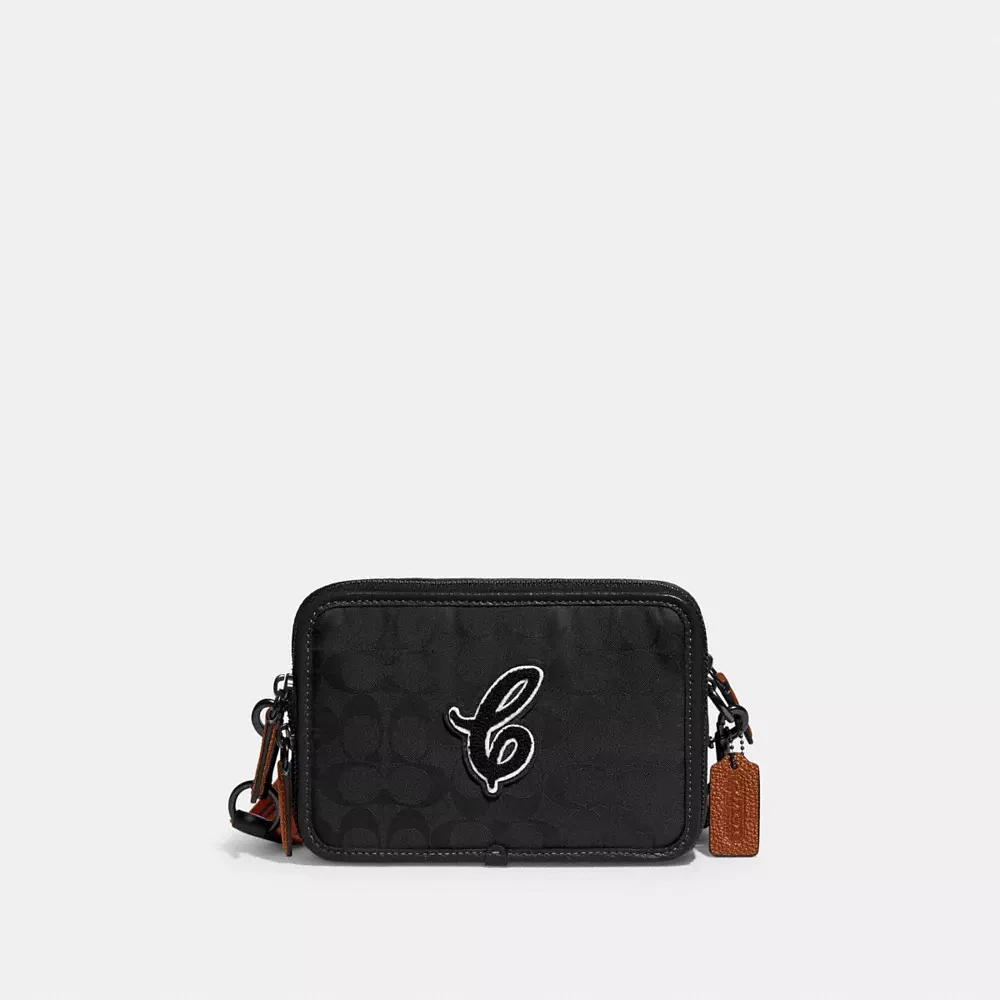 Charter Crossbody Bag With Hybrid Pouch Signature Leather