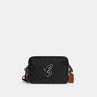 Charter Crossbody Bag With Hybrid Pouch Signature Leather