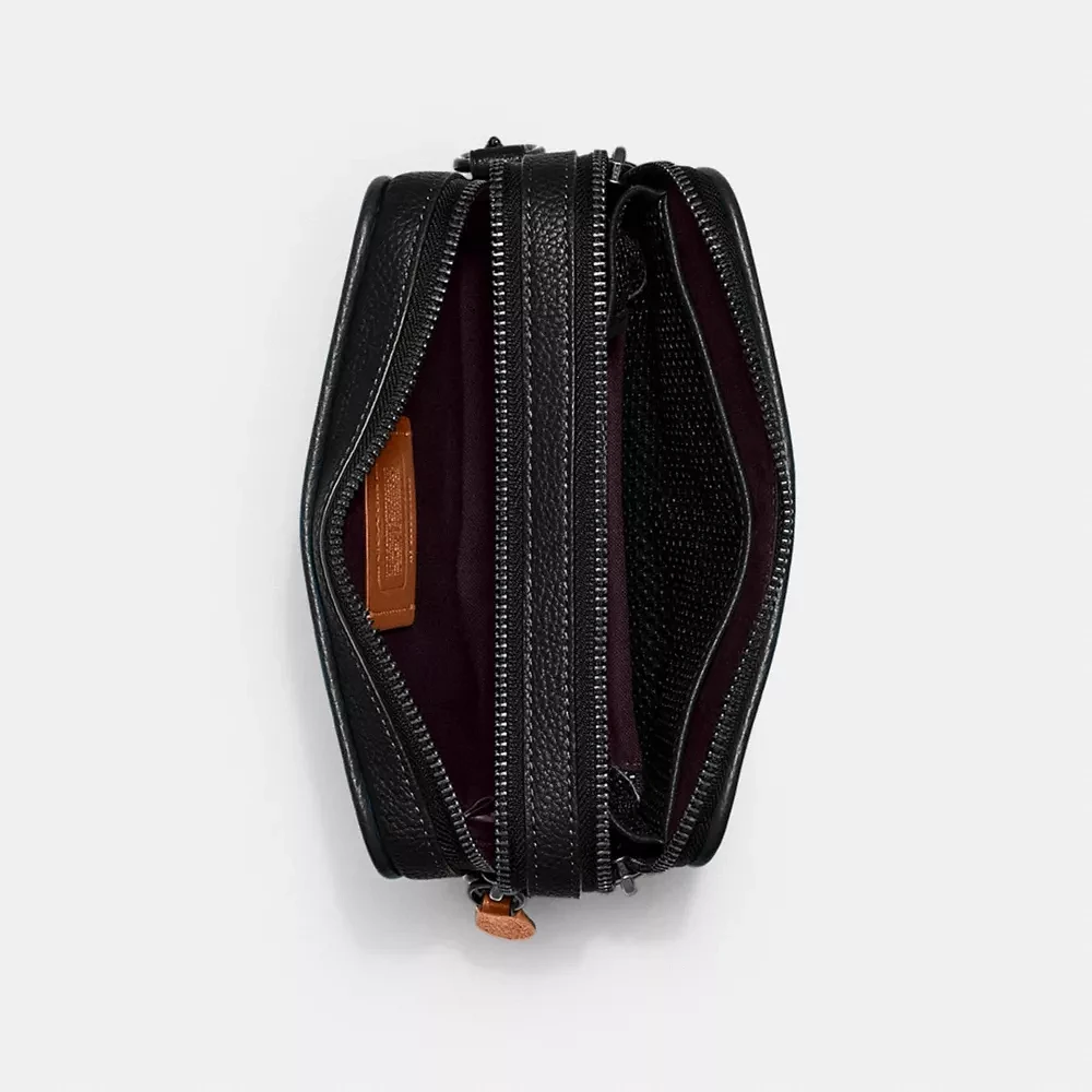 Charter Crossbody Bag With Hybrid Pouch Signature Leather