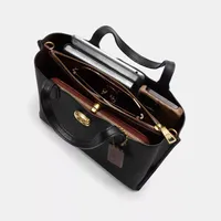 Disney X Coach Willow Tote Bag 24 With Mickey Mouse
