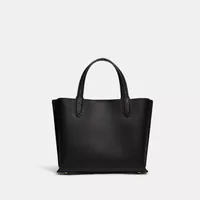 Disney X Coach Willow Tote Bag 24 With Mickey Mouse