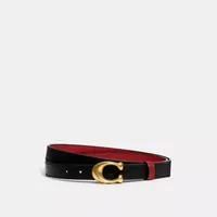 Sculpted C Buckle Cut To Size Reversible Belt