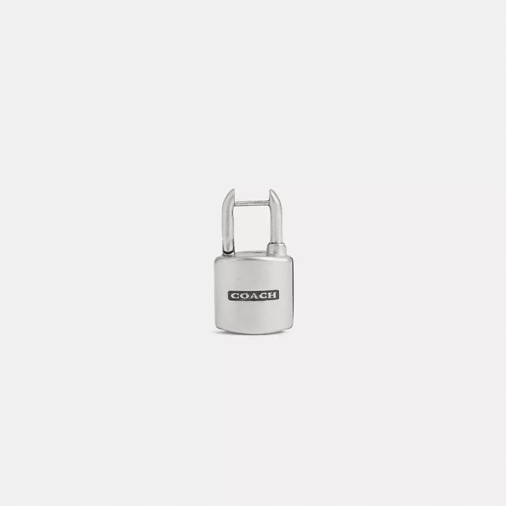Padlock Huggie Earring