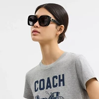 Maxi Sculpted C Oversized Square Sunglasses