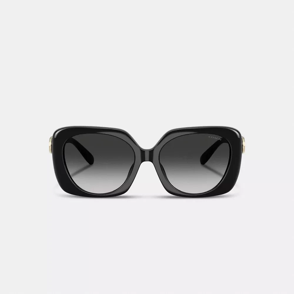 Maxi Sculpted C Oversized Square Sunglasses