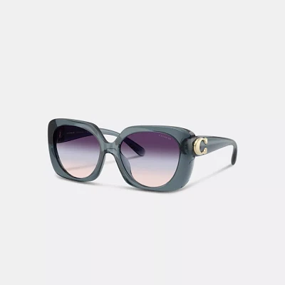 Maxi Sculpted C Oversized Square Sunglasses