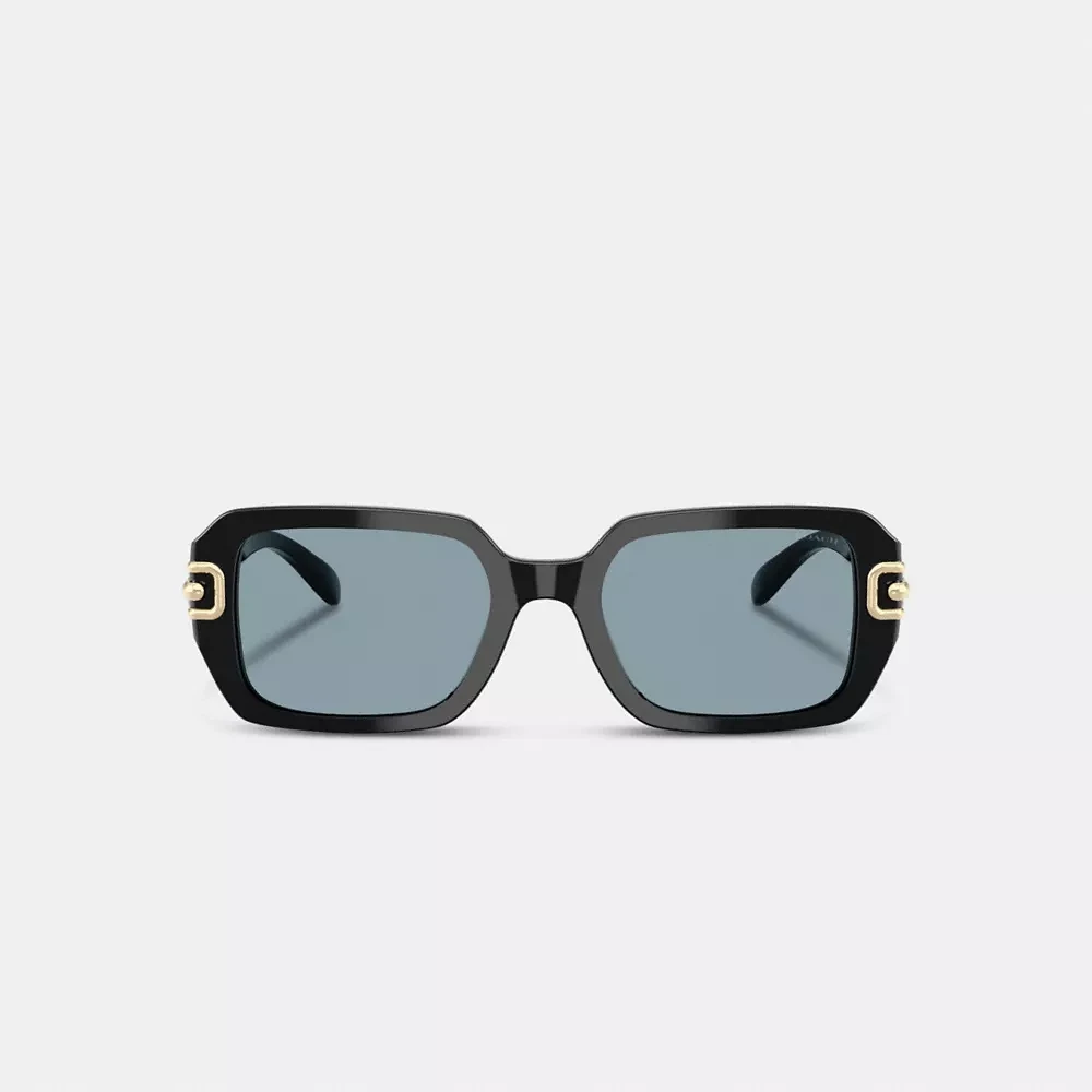 Horse And Carriage Rectangle Sunglasses