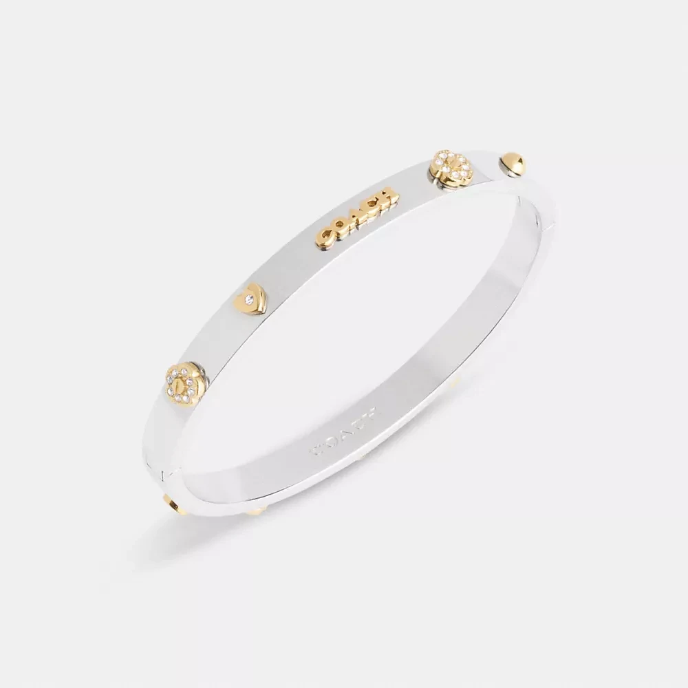 Pegged Hinged Bangle