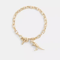 Skeletal Rexy Signature Chain Bracelet