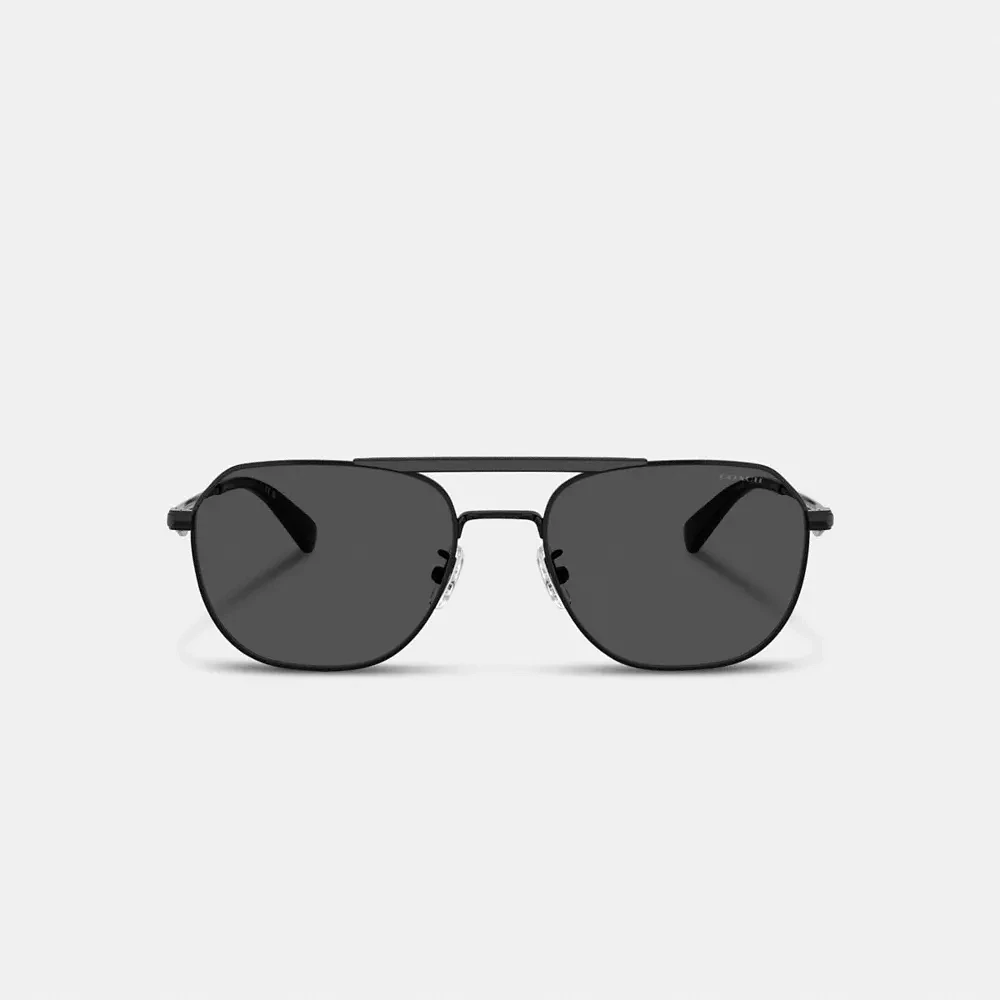 C Hardware Metal Navigator Sunglasses
